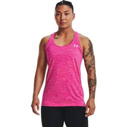 Under Armour Tech Twist Sleeveless T-shirt Pink Woman