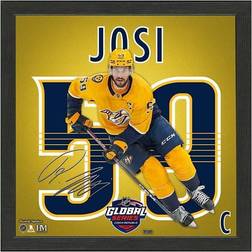 Highland Mint Roman Josi Nashville Predators Impact Jersey Frame