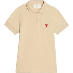 Ami Paris Alexandre Mattiussi Beige de Cœur Polo