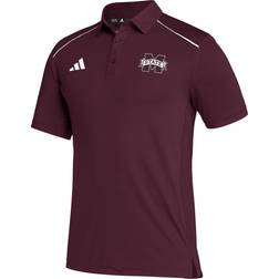 Adidas Mississippi State Classic Polo Shirt Team Maroon Mens