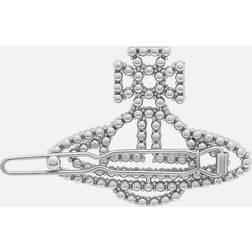 Vivienne Westwood Annalisa Silver-Tone Crystal Hair Clip