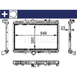 Mahle Kylare, motorkylning ORIGINAL CR 392 000S