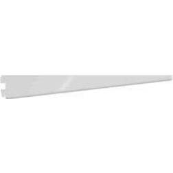 Rothley Anti-bacterial Twin Slot Shelving Kit 1600mm White Twinslot and 320mm Brackets White