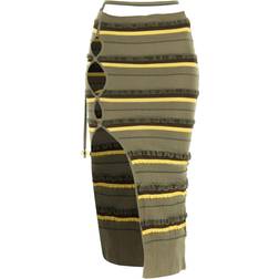 Jacquemus 'La Maille Concha' Midi Skirt