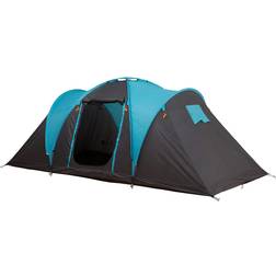 OutSunny Family Tent Camping with 3 Rooms