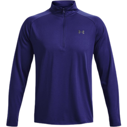 Under Armour Men's UA Tech ½ Zip Long Sleeve Top - Sonar Blue/Black