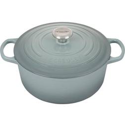 Le Creuset Sea Salt Signature Round with lid 5.2 L 26 cm