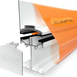 Alukap-SS Self Support Wall Bar White 3000mm