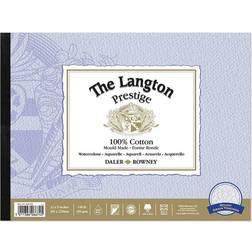 Daler Rowney Langton Prestige Rough Grain Watercolour Pad 9x12"