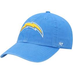 '47 Youth Powder Blue Los Angeles Chargers Logo Clean Up Adjustable Hat
