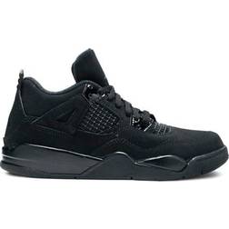 Nike Air Jordan 4 Retro Black Cat PS - Black/Black/Light Graphite