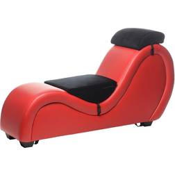 Master Series Red Chaise Longue Red