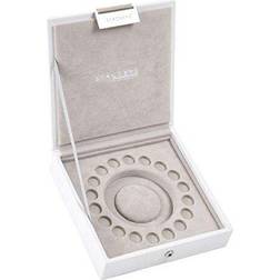 Stackers White Charm Lidded Jewellery Box