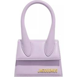 Jacquemus Lilac Le Chiquito Leather Top-handle bag