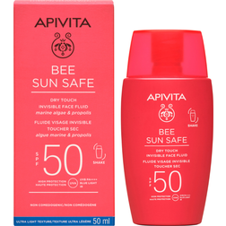 Apivita Sun Safe fluido facial invisible toque seco SPF50+ 50ml