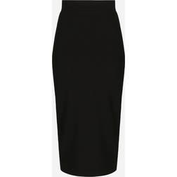 Dolce & Gabbana Technical jersey calf-length skirt