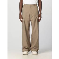 Off-White Trousers Men colour Beige