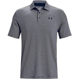 Under Armour Men's Playoff 3.0 Stripe Polo - Midnight Navy/White