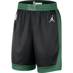 Jordan nike NBA BOSTON CELTICS DRI-FIT STATEMENT SWINGMAN SHORTS, Black/White