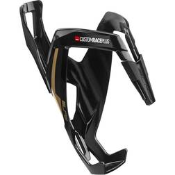 Elite Custom Race Plus Resin Bottle Cage Black Gold