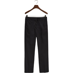 Gant Slim Cigarette Slacks - Ebony Black