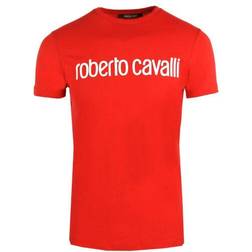 Roberto Cavalli Logo T-shirt - Red