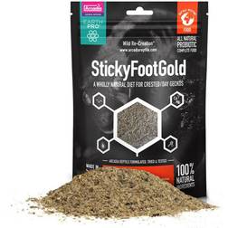 Arcadia earth pro sticky foot gold 180g crested