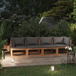 vidaXL 4-Seater Garden Outdoor Sofa