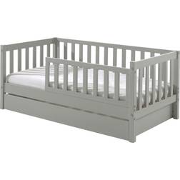 Vipack Toddler Drawer Bed Frames Cot Bed 29.9x58.3"