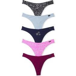 PINK Thong Panty 5-pack - Stars Pack