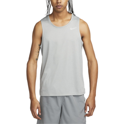 Nike Miler Men's Dri-FIT Running Tank - Particle Grey/Grey Fog/Heather