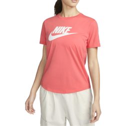 Nike Sportswear Essentials Women's Logo T-shirt - Sea Coral/White