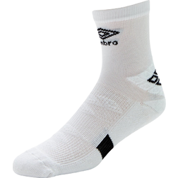 Umbro Men's Protex Gripped Ankle Socks - White/Black