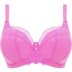 Elomi Brianna Underwire Padded Half Cup Bra - Very Pink