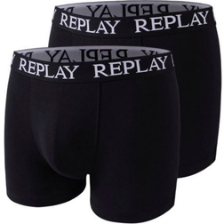 Replay Basic Boxer Briefs 2-pack - Black