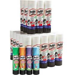 Pritt 2359266 Glue Sticks 43g Pack of 34 4 Free Coloured