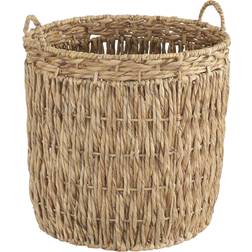 Household Essentials Tall Round Wicker Basket