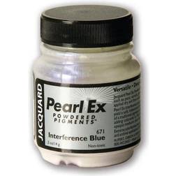 Jacquard pearl ex powdered pigment .5oz interference blue