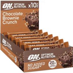 Optimum Nutrition Chocolate Brownie Crunch Bar 65g 10 pcs
