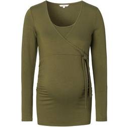 Noppies Tee Odellal Nursing Long Sleeve Dark Green