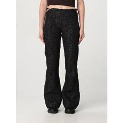 Ganni Trousers Woman colour Black