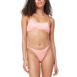 L*Space Printed Shimmer Printed Tommy Bikini Bottom - Heat Waves