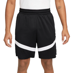 Nike Men's Icon Dri FIT 8" Basketball Shorts - Black/White