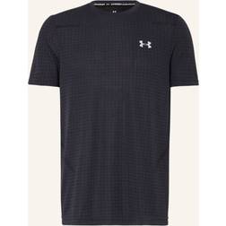 Under Armour Seamless Grid T-shirt Navy/Black Black, Xl, Men