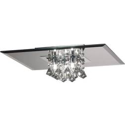 Inspired Lighting Theo 400mm Square Ceiling Flush Light