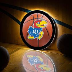 Evergreen Kansas Jayhawks LED Wall Basketball