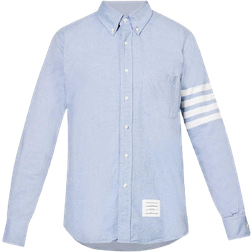 Thom Browne 4-Bar Cotton Shirt - Light Blue