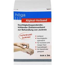 HÖGA-PHARM G. Höcherl ALGINAT-Verband 6 cmx3 m kühlender Zinkleimverband