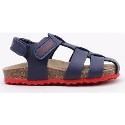 Geox Kid's Chalki Sandal - Navy/Red