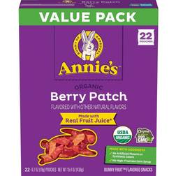 Organic Berry Patch Bunny Fruit Flavored Snacks Value Pack